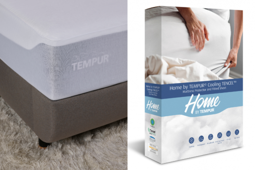 TEMPUR® Cooling TENCEL™ Mattress Protector